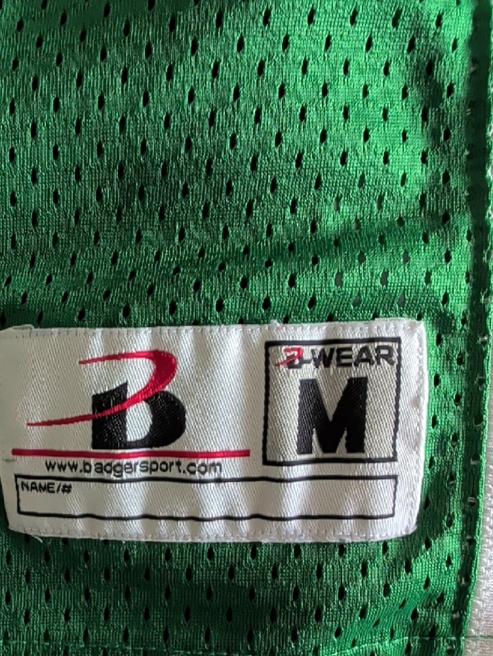 Green "LIONS" Football Jersey with Yellow Numbers - Picture 2 of 5